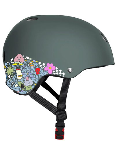 Triple 8 Dual Certified Sweatsaver Lizzy Helmet harmaa