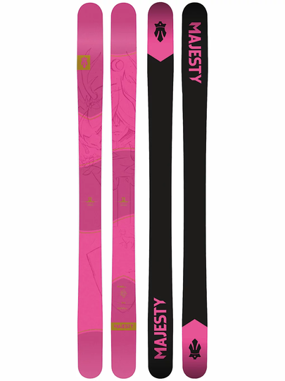 Majesty Velvet 100mm 170 Skis pinkki