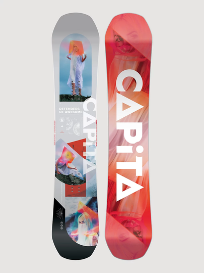 CAPiTA Defenders Of Awesome 148 2023 Snowboard valkoinen