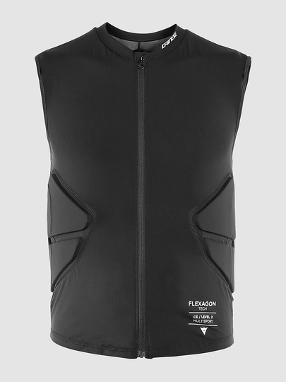 Dainese Flexagon Waistcoat Back Protector keltainen