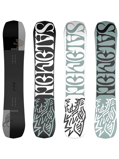Salomon Assassin Pro 156 Snowboard musta