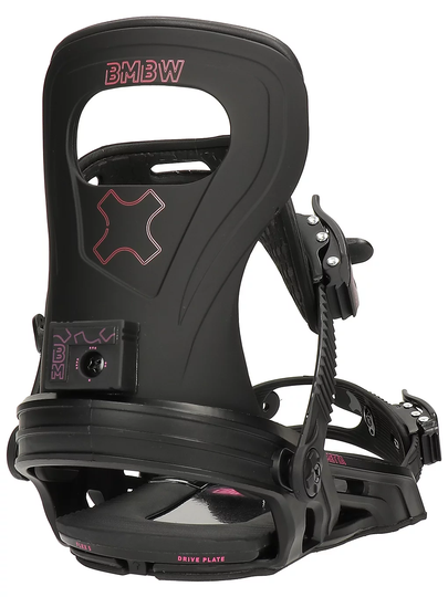 Bent Metal Metta 2022 Snowboard Bindings musta