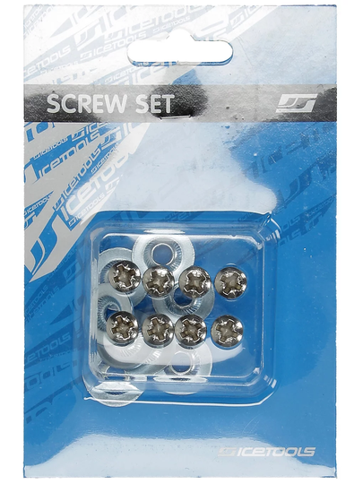 Icetools Mountain Screws 18mm harmaa