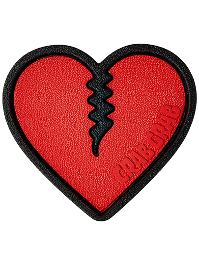 Crab Grab Mega Heart Stomp Pad punainen