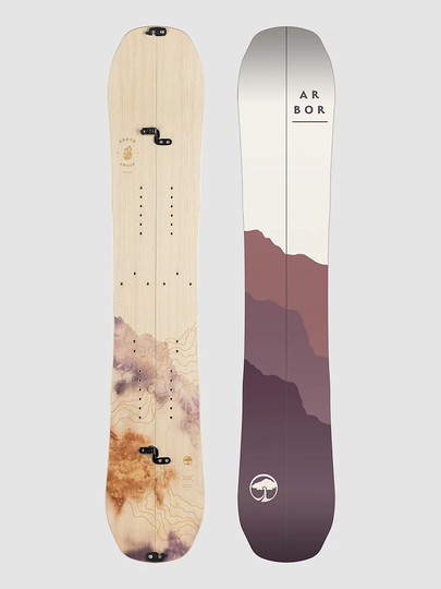 Arbor Swoon Rocker 148 2023 Splitboard ruskea