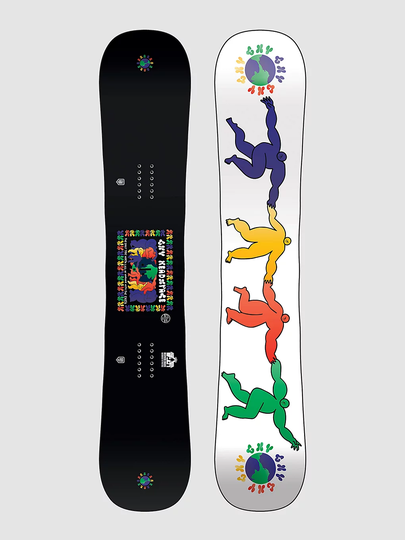 Gnu Headspace 155 2023 Snowboard musta
