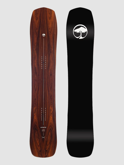 Arbor A-Frame 170W 2023 Snowboard ruskea