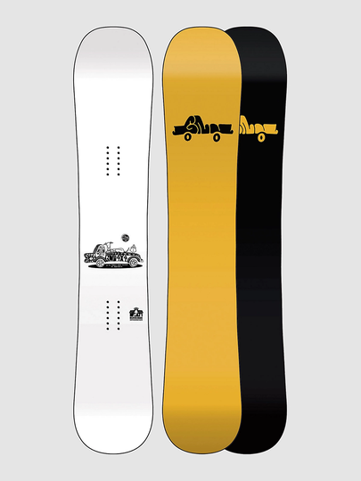 Gnu 4X4 160 2023 Snowboard valkoinen