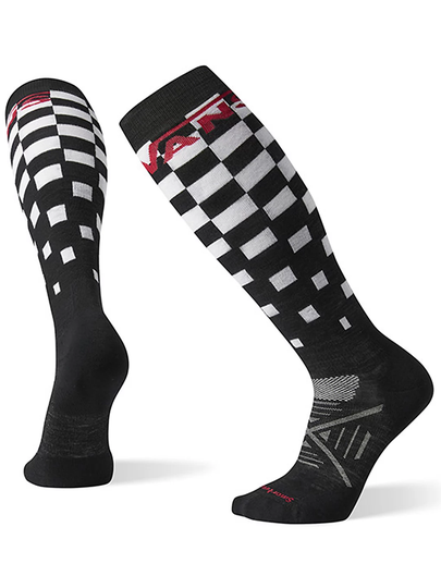 Smartwool X Vans Checker Targeted Cushion OTC Tech Socks valkoinen