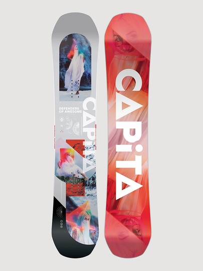 CAPiTA Defenders Of Awesome 154 2023 Snowboard valkoinen