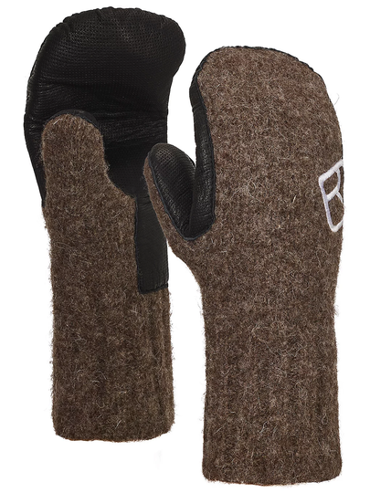Ortovox SW Classic Leather Mittens musta