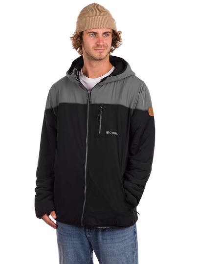 Coal Airy Fleece Jacket musta