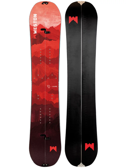 Weston Splitboard 21Rise 146 Splitboard punainen