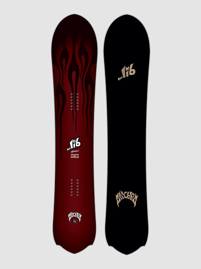 Lib Tech Lost Rocket 161.5 2023 Snowboard punainen