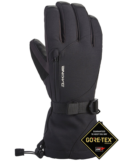 Dakine Leather Sequoia Gore-Tex Gloves musta