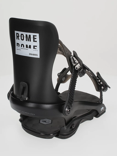 Rome 390 2022 Snowboard Bindings musta