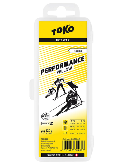 Toko Performance yellow 120g Wax keltainen