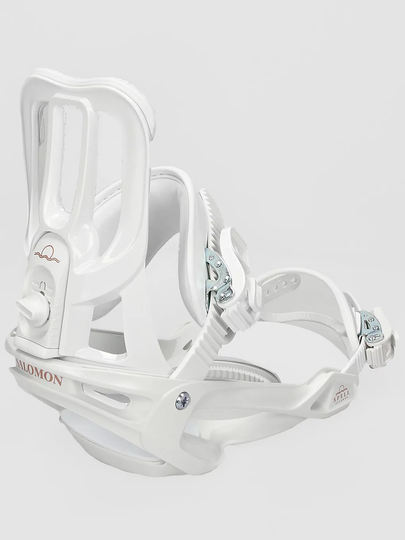 Salomon Spell 2022 Snowboard Bindings valkoinen