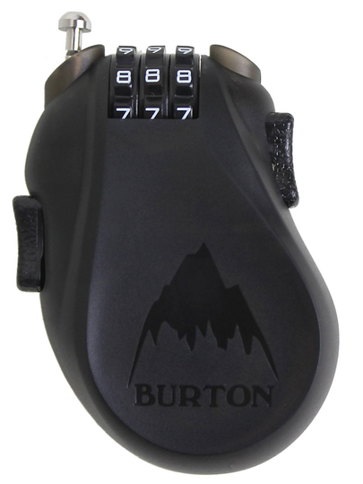 Burton Cable Lock musta