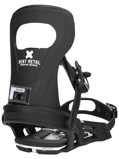 Bent Metal Bolt 2022 Snowboard Bindings musta
