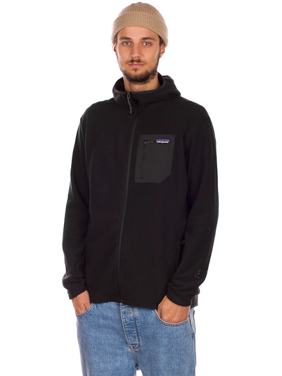 Patagonia R1 Air Full-Zip Hoodie musta