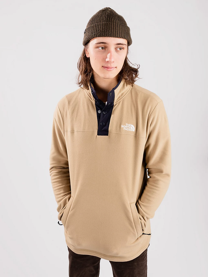THE NORTH FACE Homesafe Snap Neck Fleece Pullover ruskea