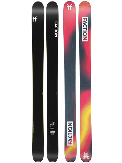Faction La Machine 126mm 186 Skis musta