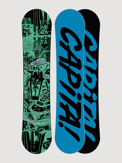 CAPiTA Scott Stevens Mini 120 2023 Snowboard vihreä