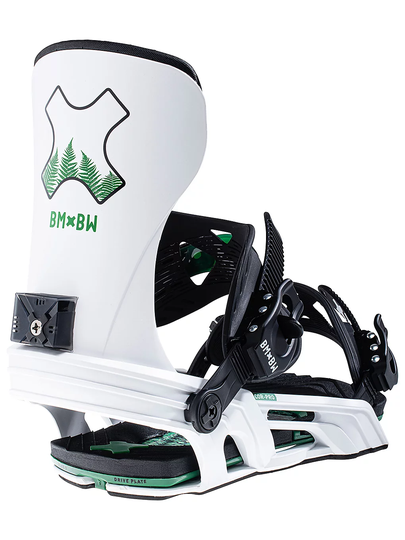 Bent Metal Cor-Pro 2022 Snowboard Bindings valkoinen