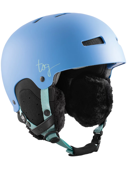 TSG Lotus Solid Color Helmet sininen