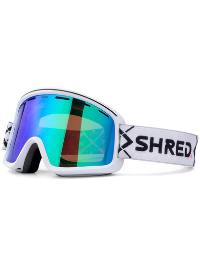 Shred Monocle Bigshow White Goggle valkoinen