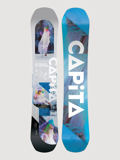 CAPiTA Defenders Of Awesome 155W 2023 Snowboard valkoinen