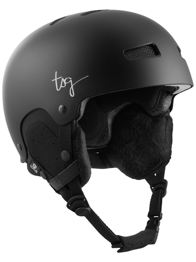 TSG Lotus Solid Color Helmet musta