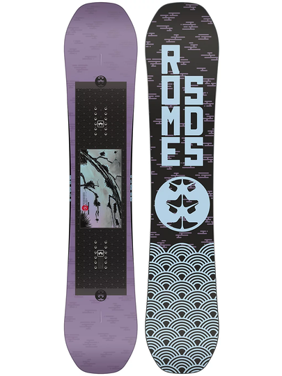 Rome Royal 144 Snowboard kuviotu