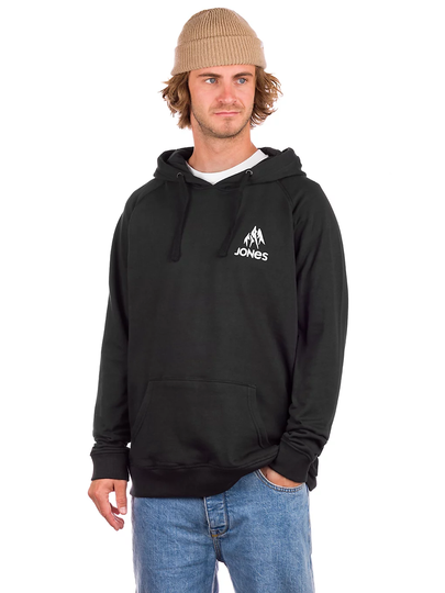 Jones Snowboards Truckee Hoodie musta