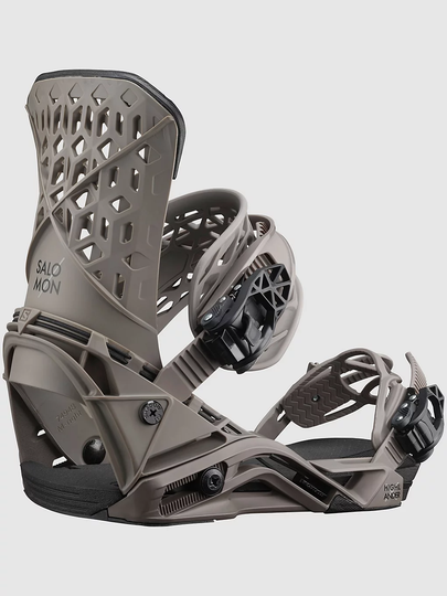 Salomon Highlander 2022 Snowboard Bindings ruskea