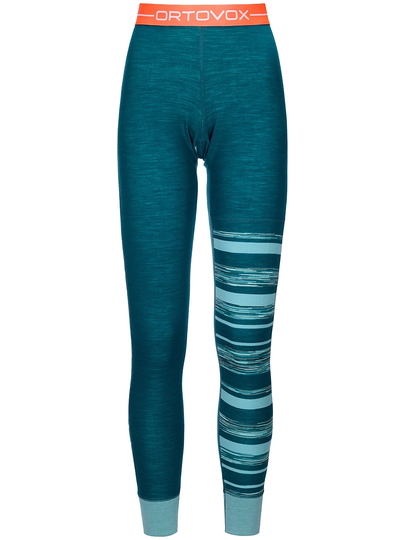 Ortovox 210 Supersoft Long Base Layer Bottoms vihreä
