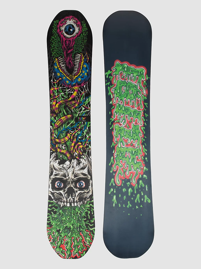 Alibi Snowboards Feast 163 2023 Snowboard valkoinen