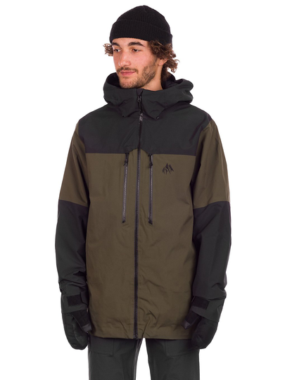 Jones Snowboards Mountain Surf Parka vihreä
