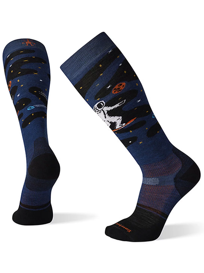Smartwool Targeted Cushion Astronaut OTC Tech Socks sininen