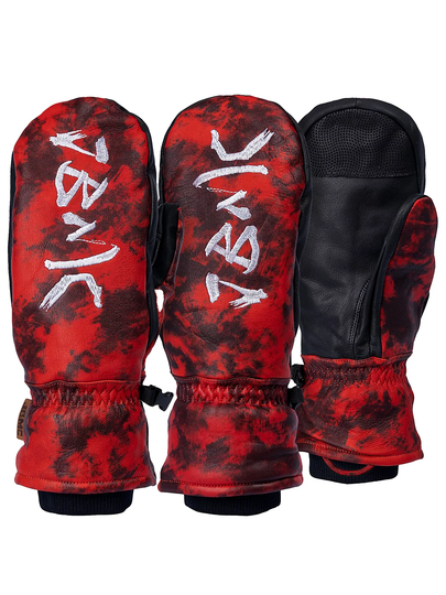 JBMC Blutrot SZ Mittens tiedye