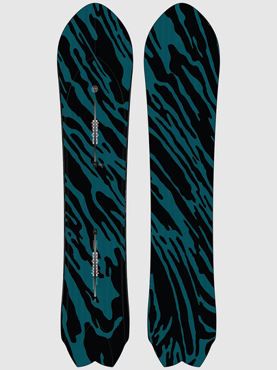 Burton Fish 3D 156 Snowboard kuviotu