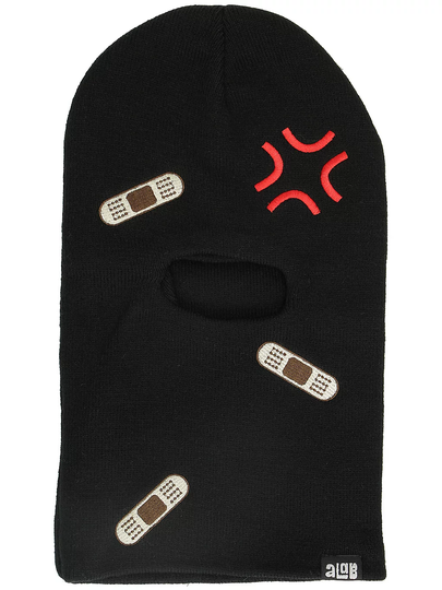 A.Lab Ouch Balaclava musta