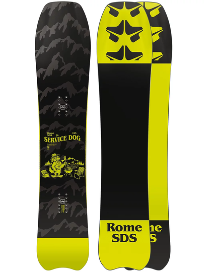 Rome Service Dog 148 Snowboard kuviotu