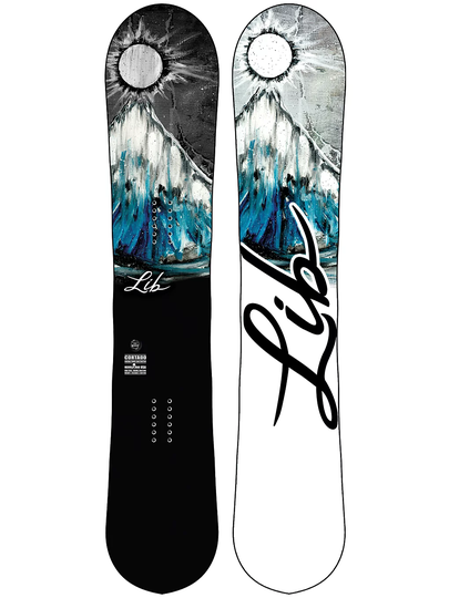 Lib Tech Cortado 145 Snowboard musta