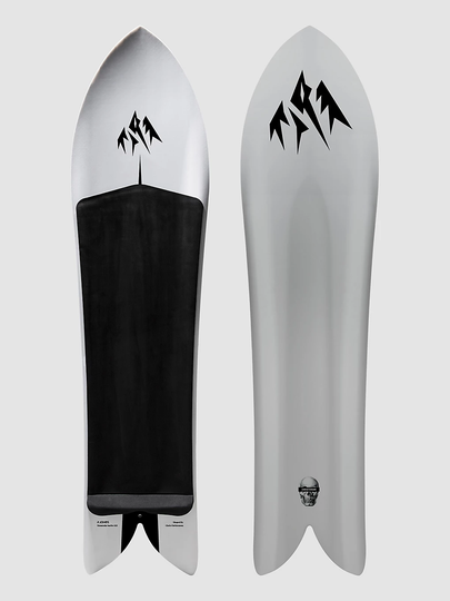 Jones Snowboards Mountain Surfer 152 2023 Powder Surfer valkoinen