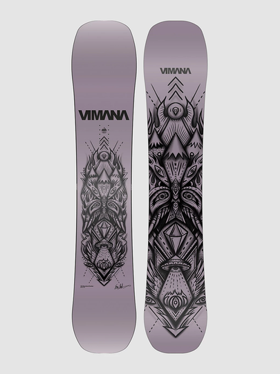 Vimana The Ennitime All Mountain 152 2023 Snowboard pinkki
