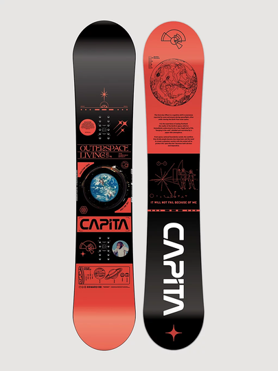 CAPiTA Outerspace Living 157W 2023 Snowboard oranssi