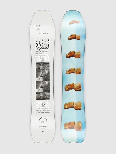 Ride Psychocandy X Akomplice 138 Snowboard kuviotu