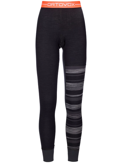 Ortovox 210 Supersoft Long Base Layer Bottoms musta